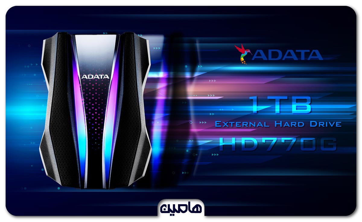 هارد اکسترنال ای دیتا مدل HD770G ظرفیت 1 ترابایت